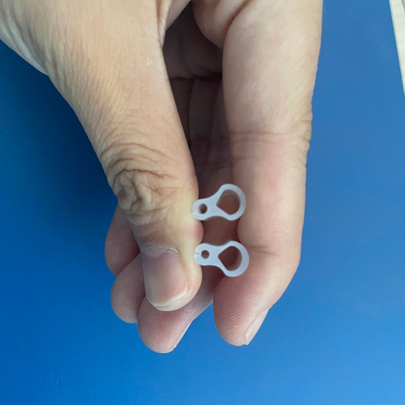 Food Grade Silicone Customized High Quality Heat Resistant Silicone Grafting Clips for Holding Plants