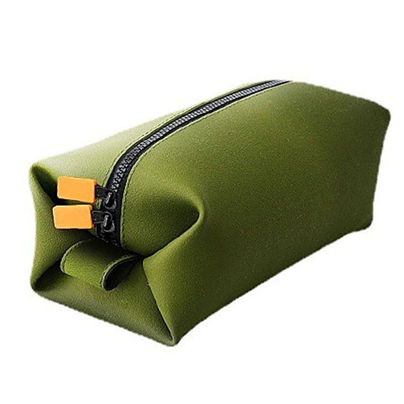 OEM ODM Silicone Travel Makeup Storage Bag Portable Cosmetic Bag Waterproof Women's Toiletry Pouch
