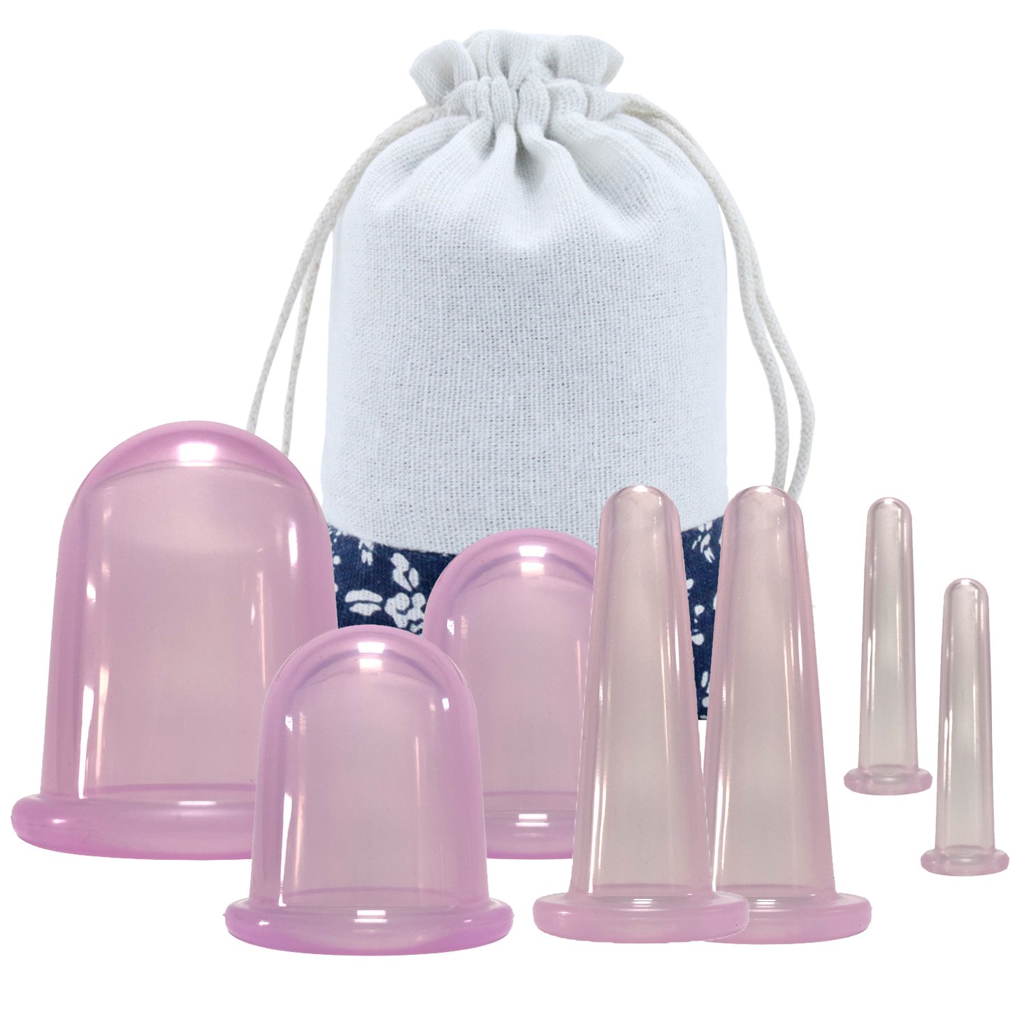 7PCS Anti Cellulite Vacuum Silicone Massage Cup Sets Health Care Product Chinese Personal Cupping