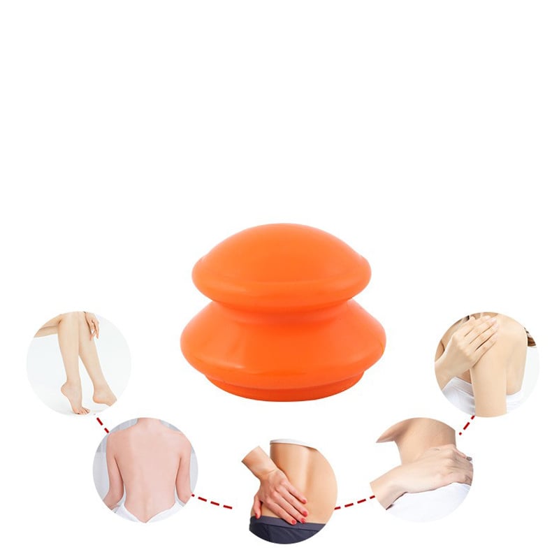 4 Size Cupping Therapy Sets Silicone Professional Studio and Home Use, Best for Massage, Muscle,Joint Pain Relief