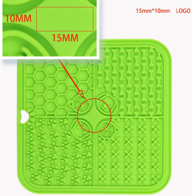 Lick Mat Dog Silicone Pet Silicone Lick Pad Peanut Butter Mat For Dogs With Suction Cup