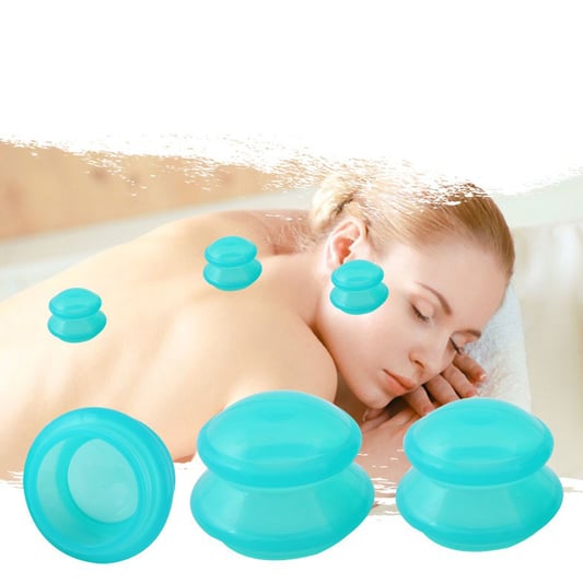 Professional Silicone Cupping Therapy Cupping Set for Cellulite Reduction and Body Massage