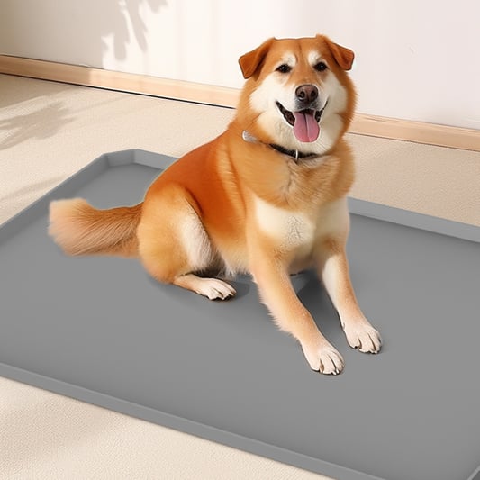 Customised Upgraded Waterproof Nonslip Silicone Dog Pet Food Feeding Mat Haustier Matte With Strong Suction Cup