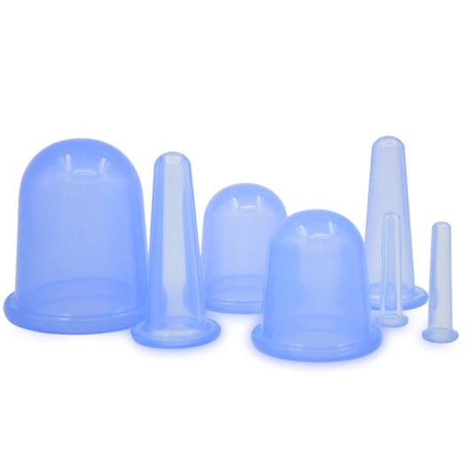 7PCS Anti Cellulite Vacuum Silicone Massage Cup Sets Health Care Product Chinese Personal Cupping