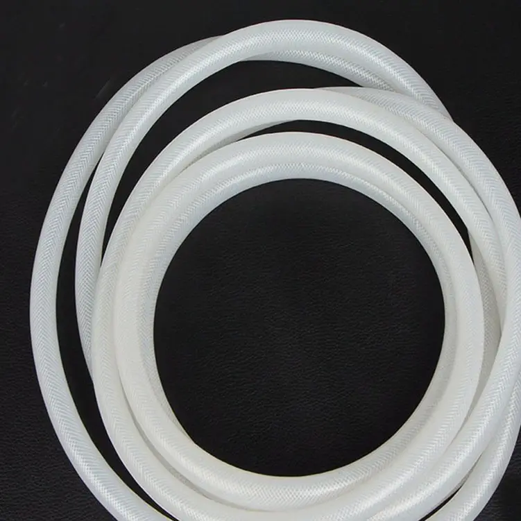 Food Grade Silicone High Resistant Automotive Braided Nitrile Silicone Tubing Rubber