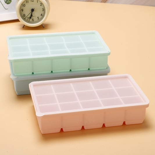 Easy Release 15 Caves Silicone Ice Cube Molds