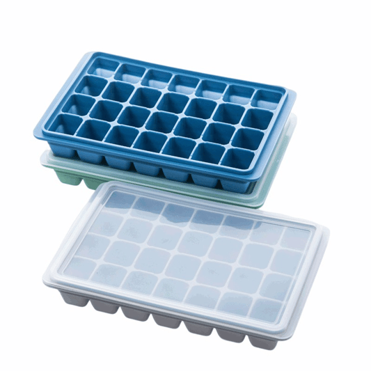 24 Cavity Square Ice Ball  Beer Moulds Silicone Ice Cube Tray Mold