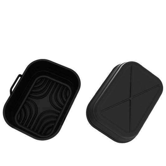 Foldable Reusable Air Fryer Silicone Liners Basket,Replacement of Flammable Parchment Liner Paper