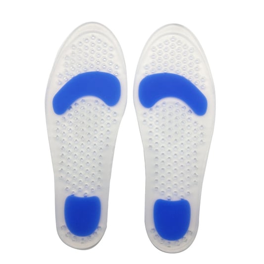 Full Cushion Free Cutting Foot Pad Refreshing Comfortable Silicone Insole For Medical Healthcare Articles