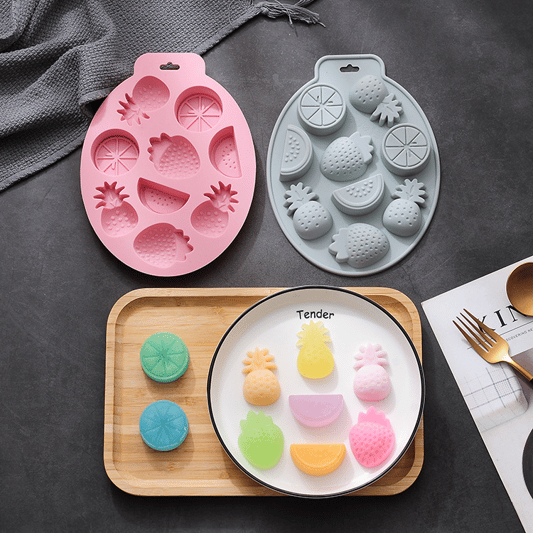 Cheap Silicone Molds Chocolate Moulds China Wholesale Tools Fruit Shape Chocolate Mold
