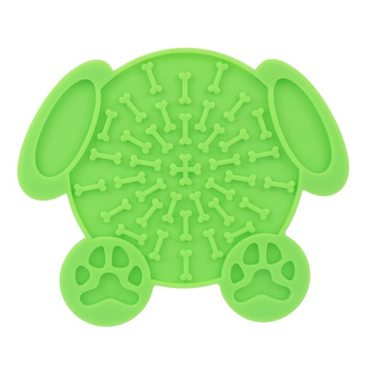 New Pet Suppliers Silicone Suction Cup Licking Pad Dog Licking Pad Slow Food Bowl Dog Bathroom Licking Pad Plate